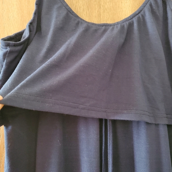 CUPSHE Sleevless Navy Blue Dress - Picture 2 of 8